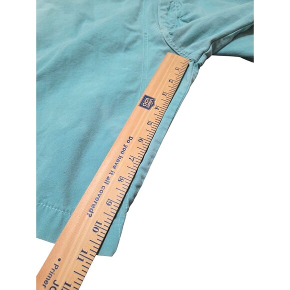 Vtg Marithe Francois Girbaud Y2K Baggy Shorts Blue Men's Size 28 USA 90s B27.1 - Picture 7 of 13